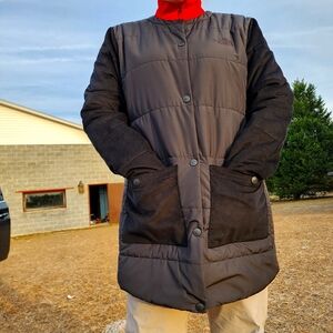 THE NORTH FACE Collarless Synth Mid-Length Jacket